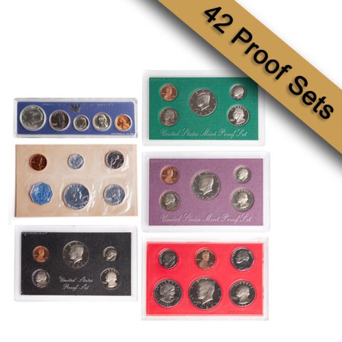 1960-2000 Proof Set Collection F443485