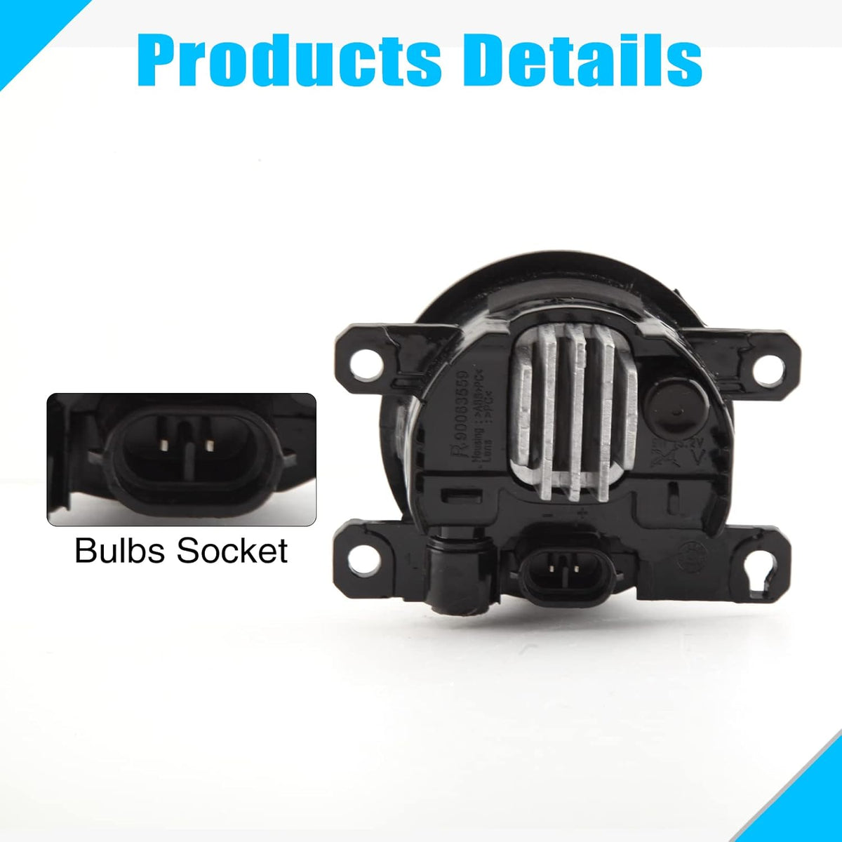 H11 LED Fog Light Pack of 2 O844