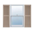 12 inch W x 96 inch H Vinyl Open Louver Shutters B207797