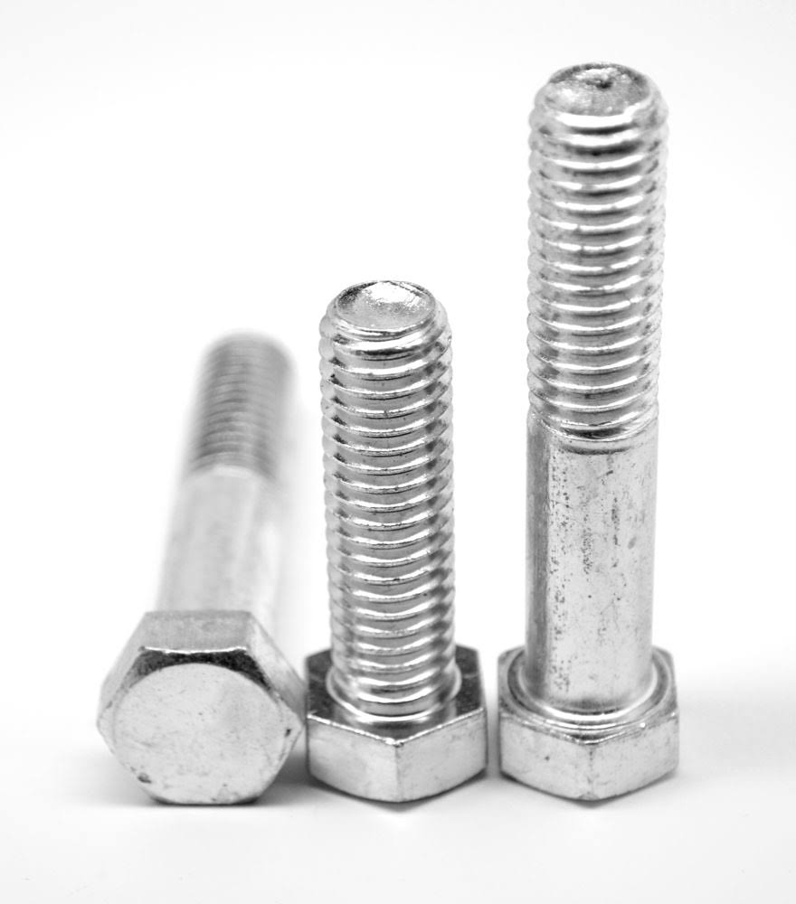 M22 x 2.50 x 110 mm Coarse Thread DIN 931 Hex Cap Screw Stainless Steel 316 D4508