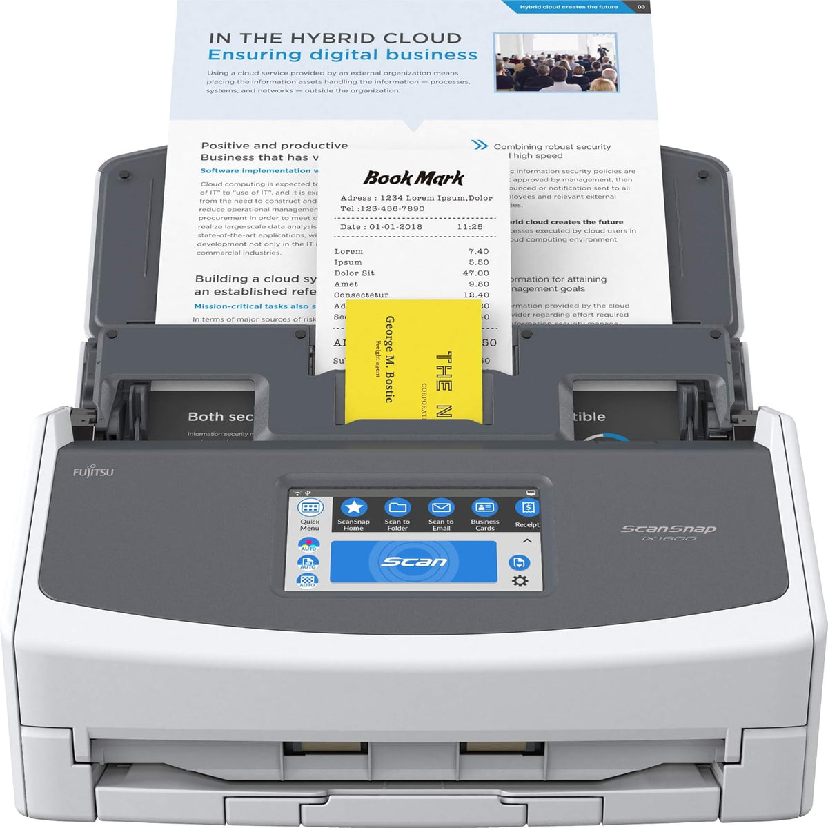 White Cloud Enabled Document Scanner I45433