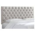 California King Tufted Headboard Dove T563