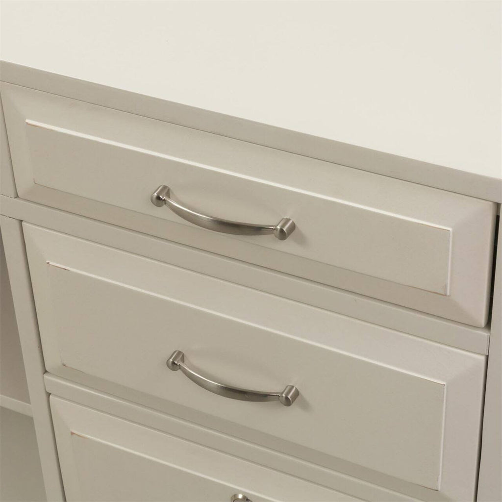 White Computer Credenza G2417