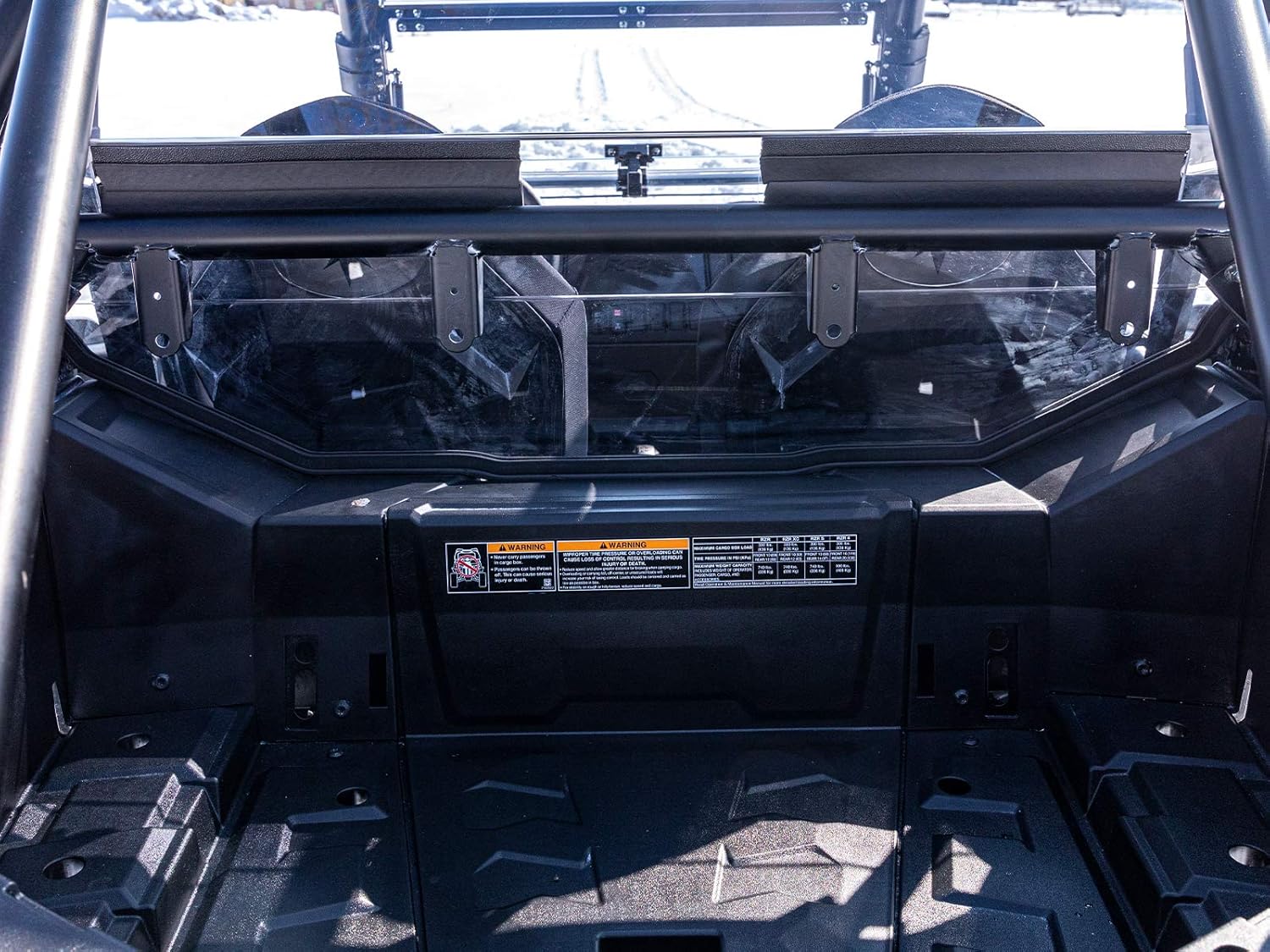 1/4 Thick Polycarbonate Rear Windshield V1874