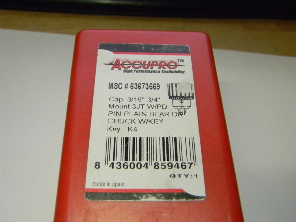 Tapered Mount Drill Chuck Q978