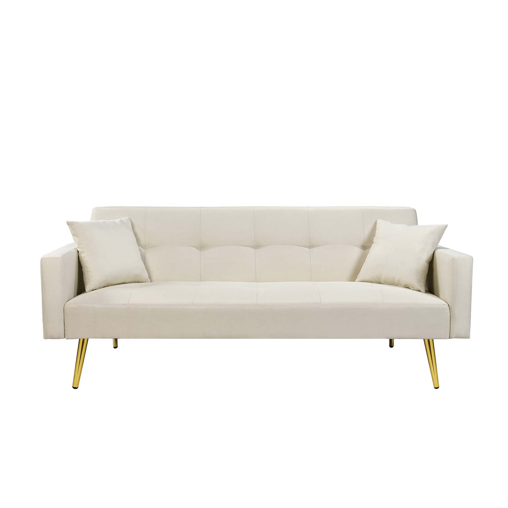 Foldable Fabric Futon Sofa Bed T340