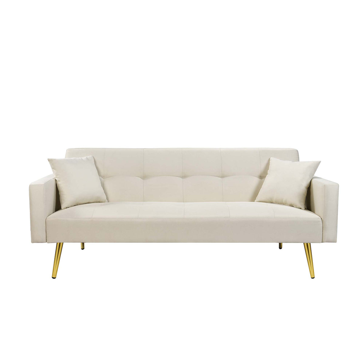 Foldable Fabric Futon Sofa Bed T340