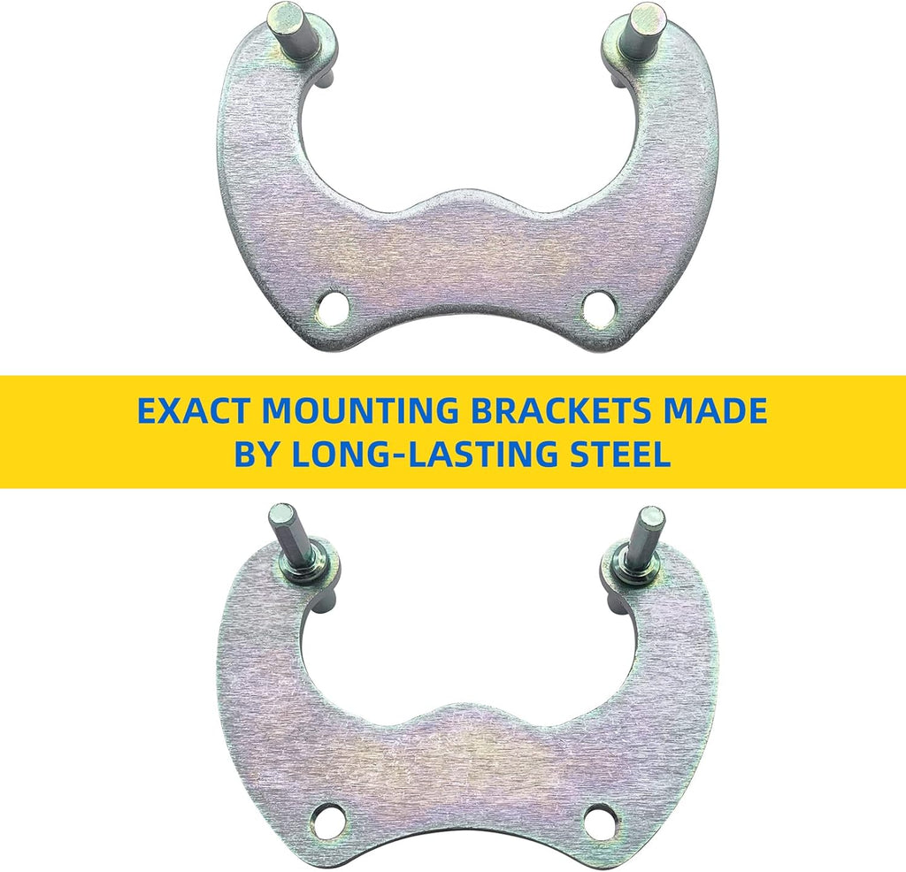 Left & Right Rear Brake Calipers & Pads Sintered for Polaris RZR XP 1000 RS1 Ranger-Crew-900 K749