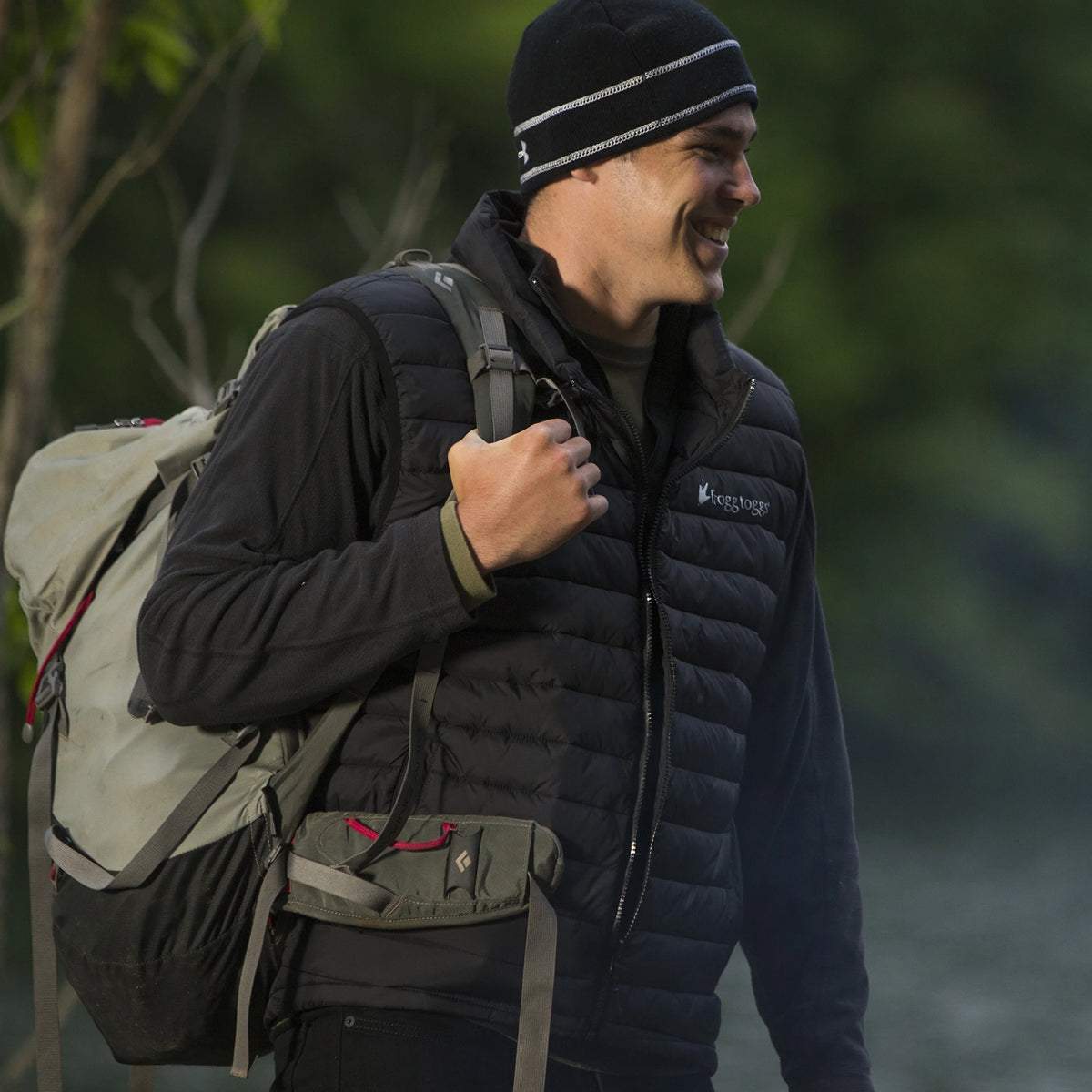 Black Insulated Vest E360803