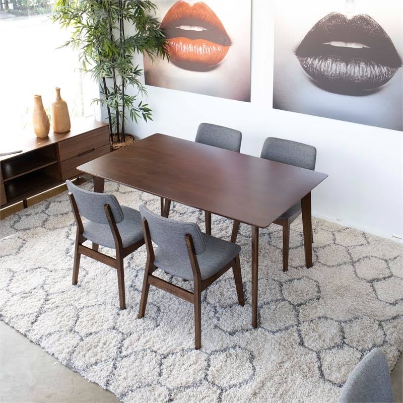 5 Piece Walnut Set R945234