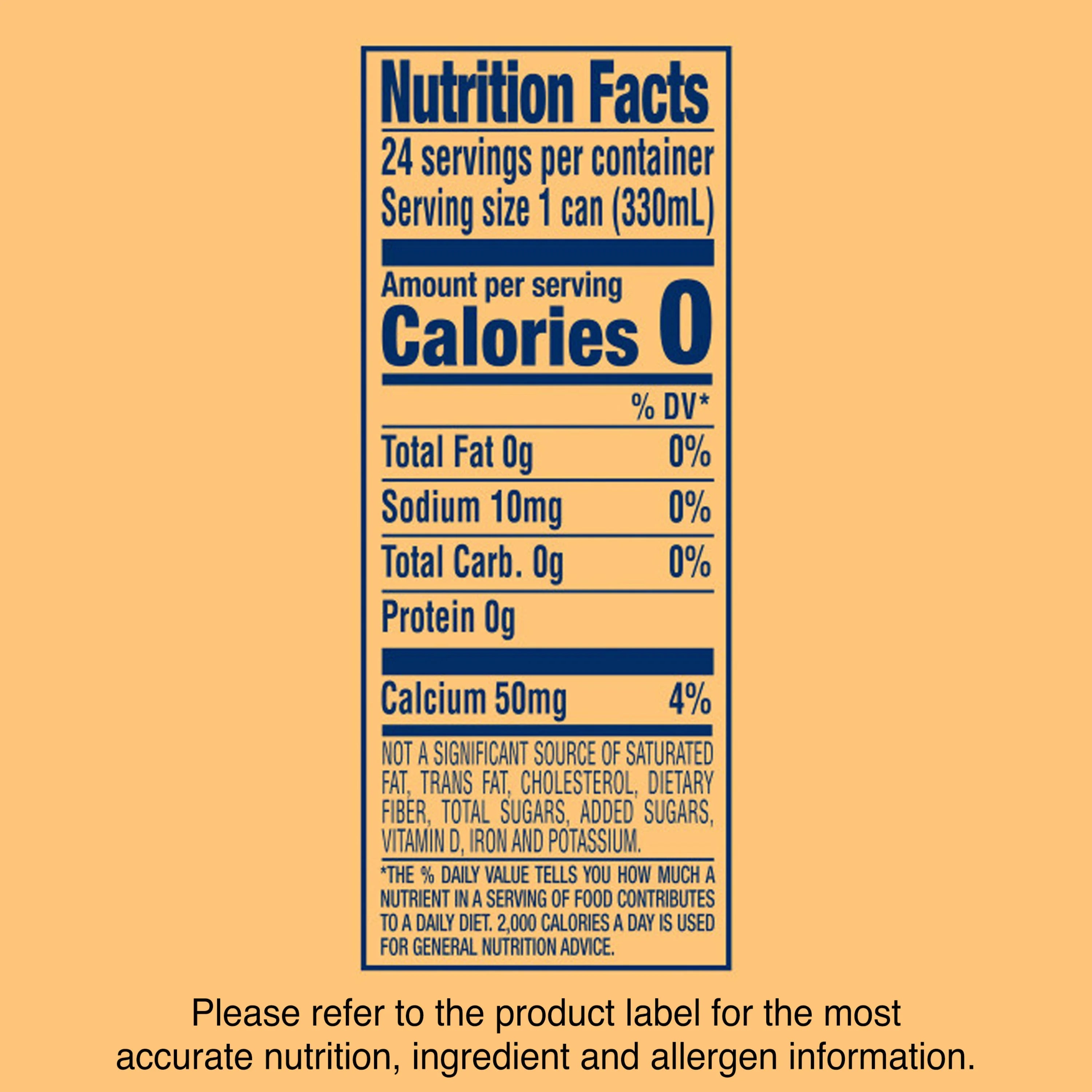 Tangerine and Wild Strawberry Flavored Mineral Water, 267.6 fl oz P684
