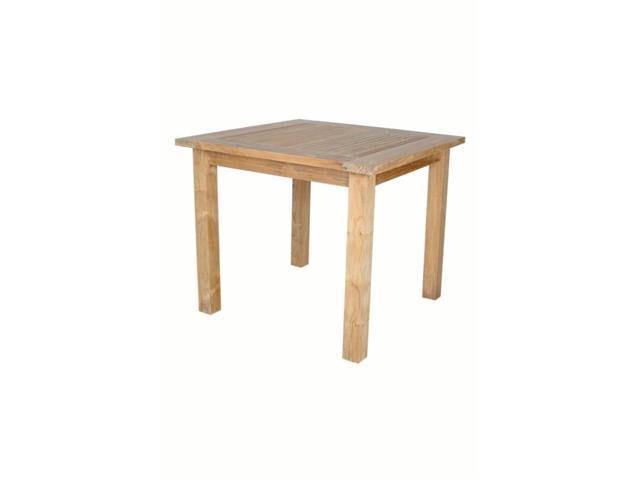 Bahama 35 inch Square Table Small Slats A7464