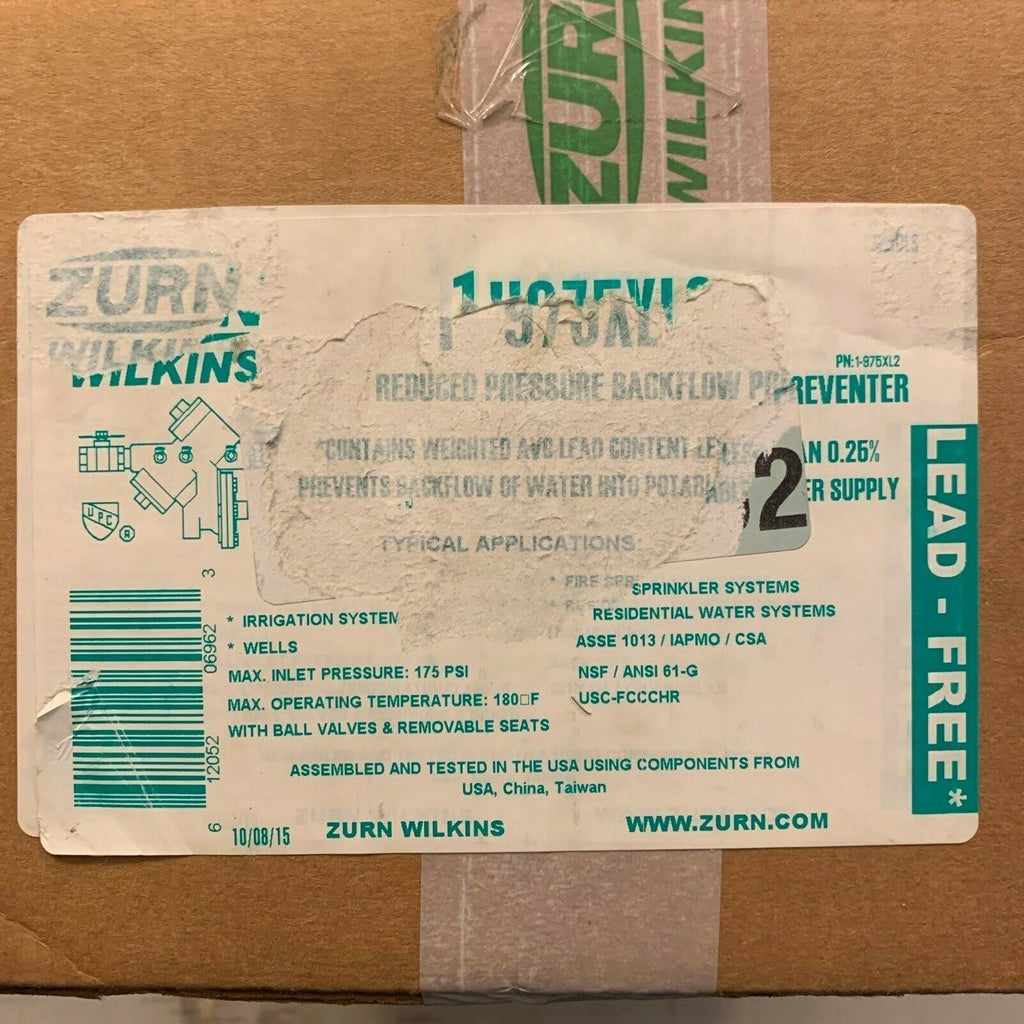 Lead Free Reduced Pressure Backflow Preventer 1 in T698754