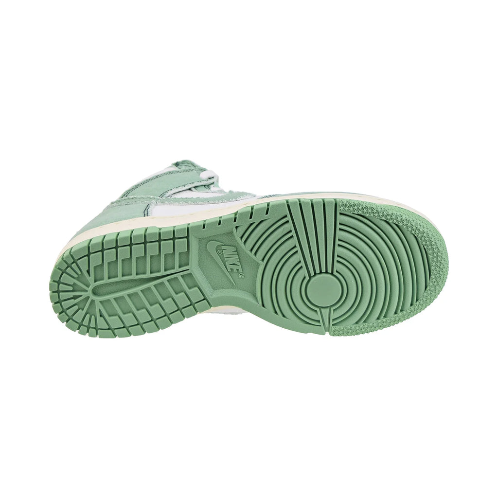 Enamel Green White High-Top Women's Shoes Z49344