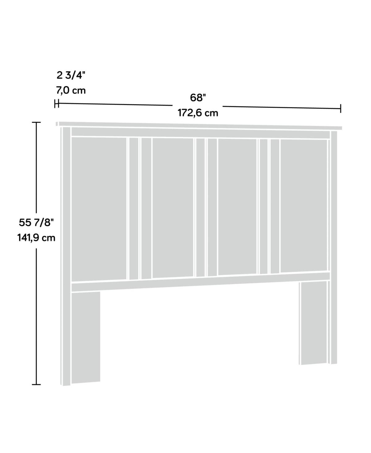 Full/Queen Headboard E9137