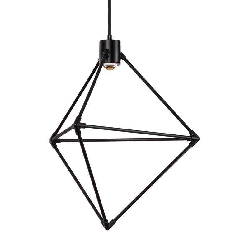 Black LED Chandelier V369