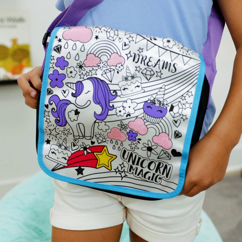Messenger Bag Coloring Design Kit Y6708