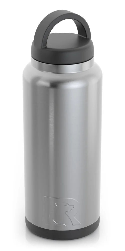 36 OZ Stainless Steel Insulated Bottle with Wide Mouth Lid R9476