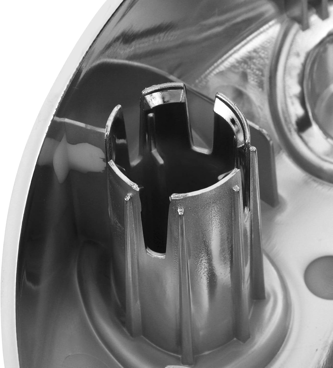 10 Lugs Aluminum Front Wheel Center Hub Cap C3813