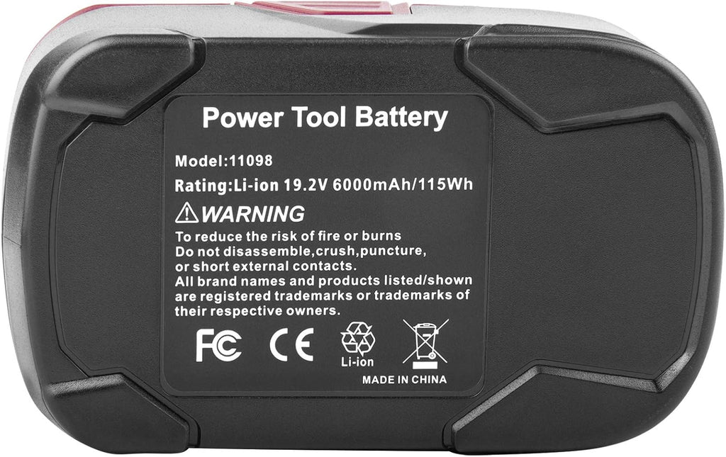 2Pack 19.2 Volt Lithium Ion Battery Replacement for Craftsman DieHard C3 Cordless Power Tool O484726