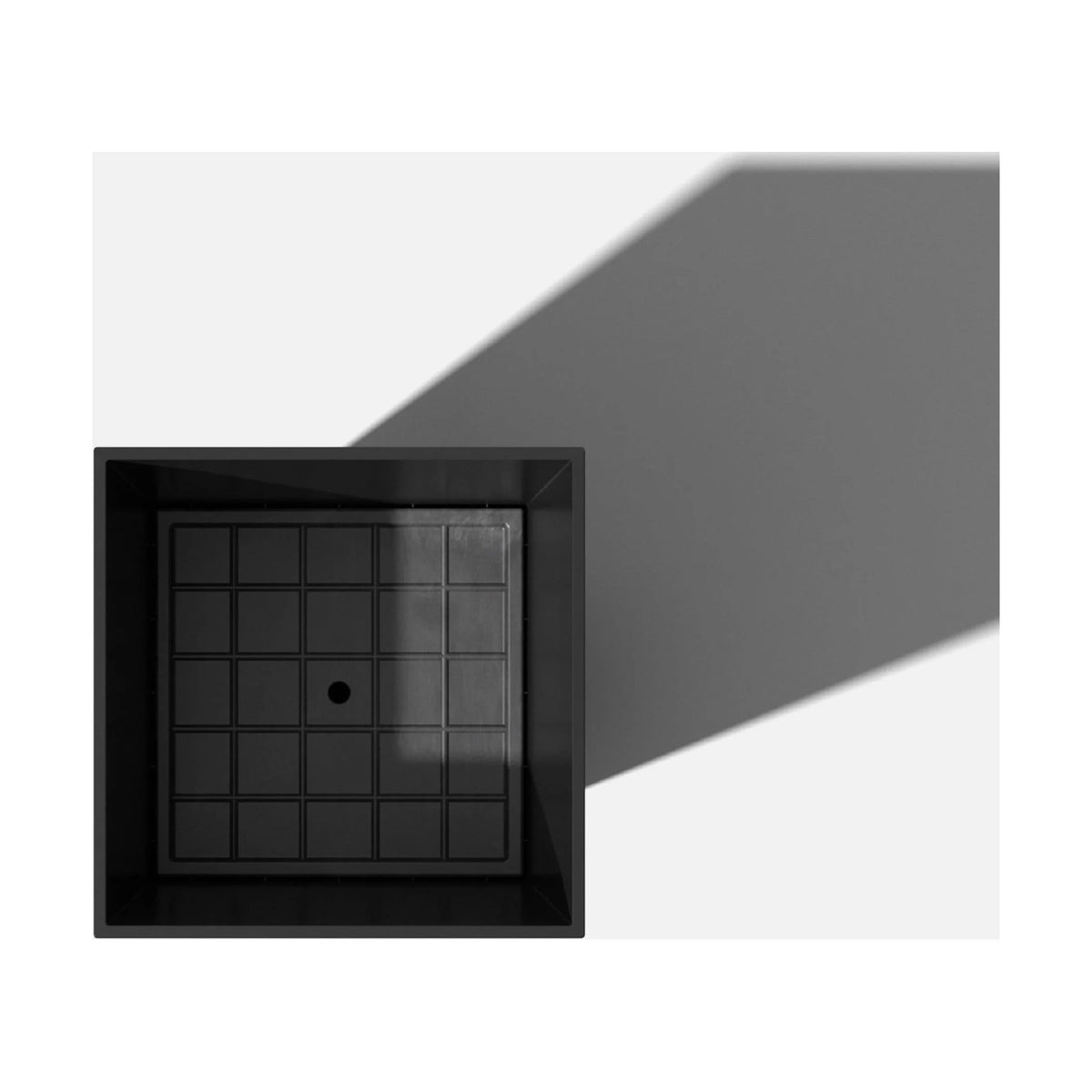 Black Plastic Planter 2-Pack Y834293