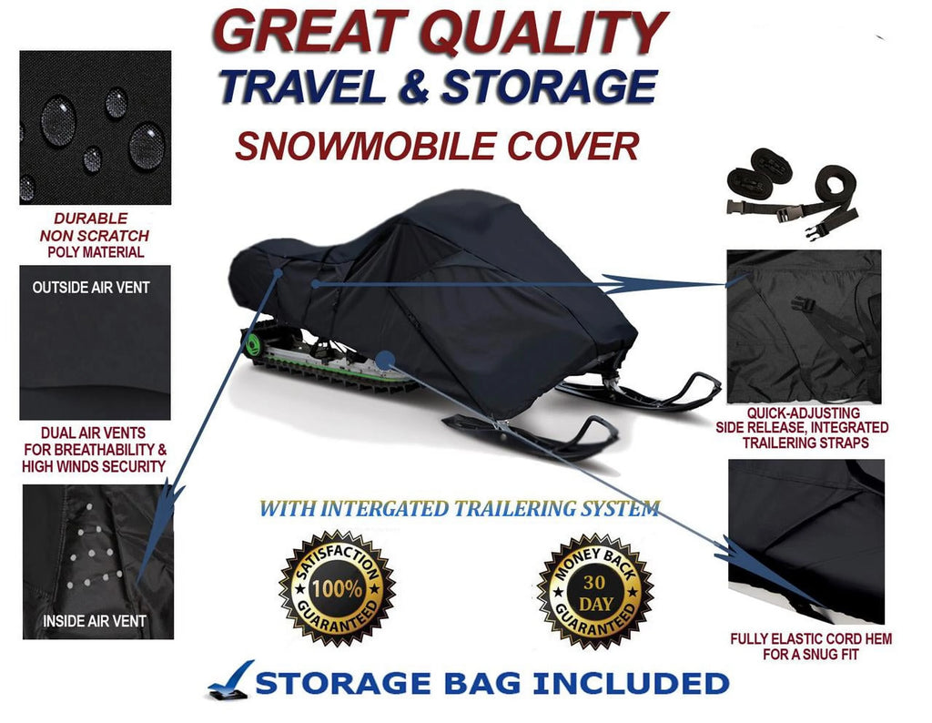 300D Snowmobile Travel and Storage Cover H483