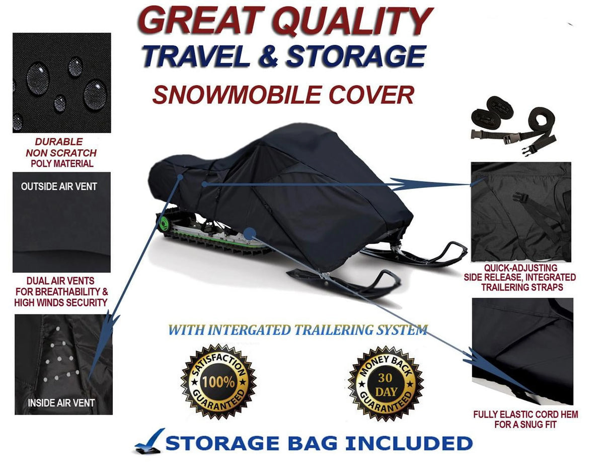 300D Snowmobile Travel and Storage Cover H483