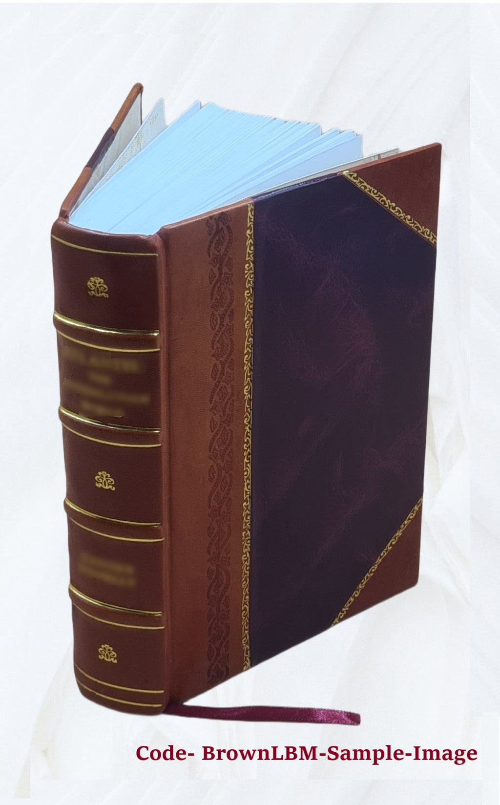 Leather Bound Book Q807