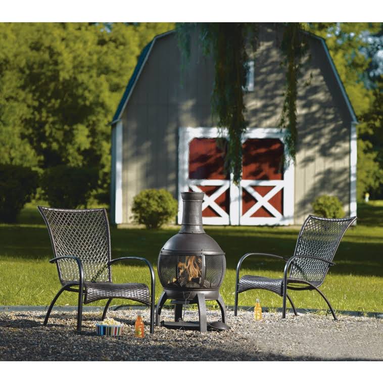 Cast Iron Outdoor Chimenea Fire Pit U563