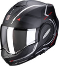 Matt Black Red Motorcycle Helmet P838