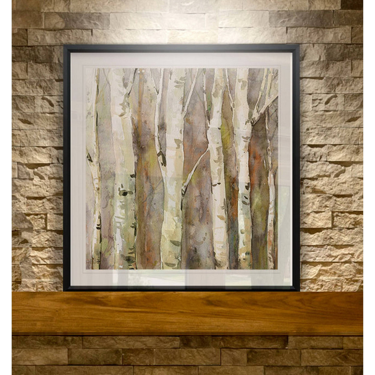 Framed Giclee Print 28x28 H701