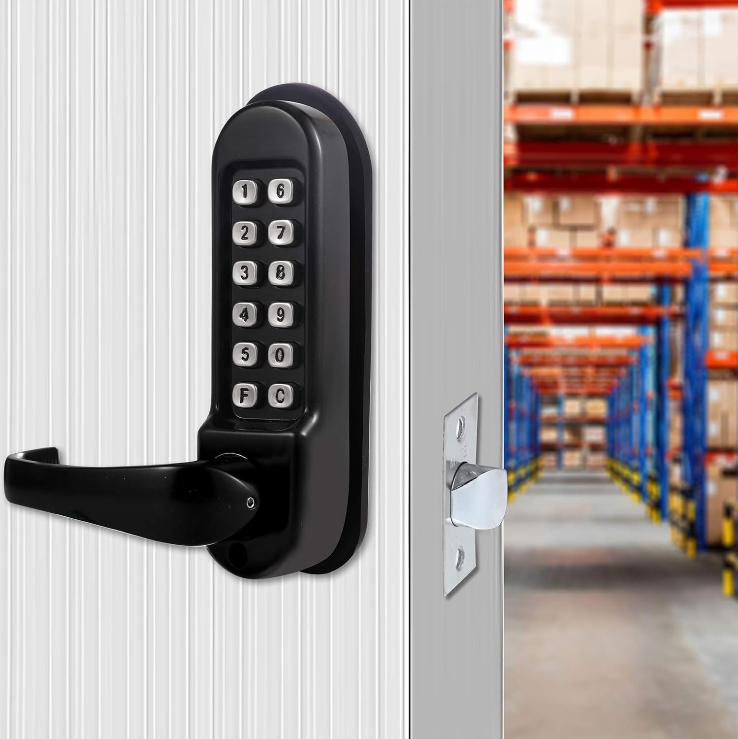 Mechanical Push Button Keypad Lock X63435