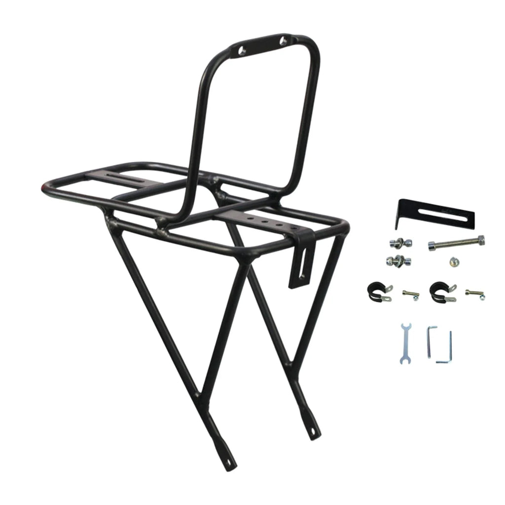 Bike Front Carrier Rack Cargo Pannier W215404
