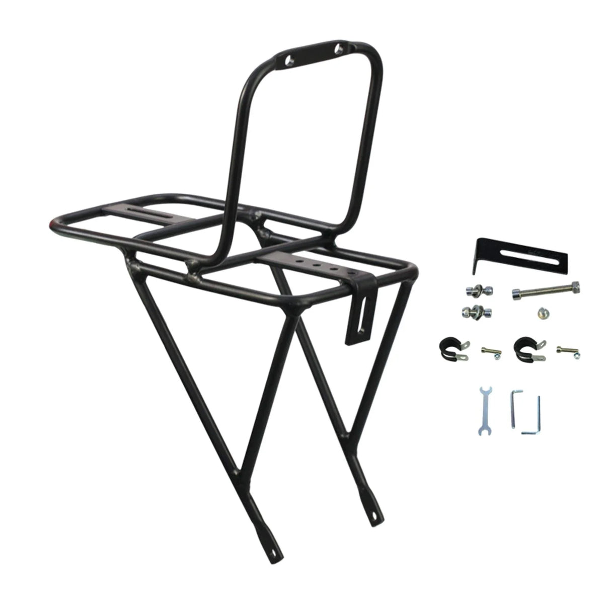 Bike Front Carrier Rack Cargo Pannier W215404