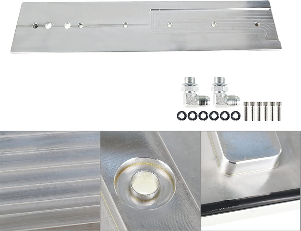 Billet Aluminum Tappet Cover Kit for Cummins 5.9L Dodge Ram 1500 2500 3500 12v 24v engines M690662