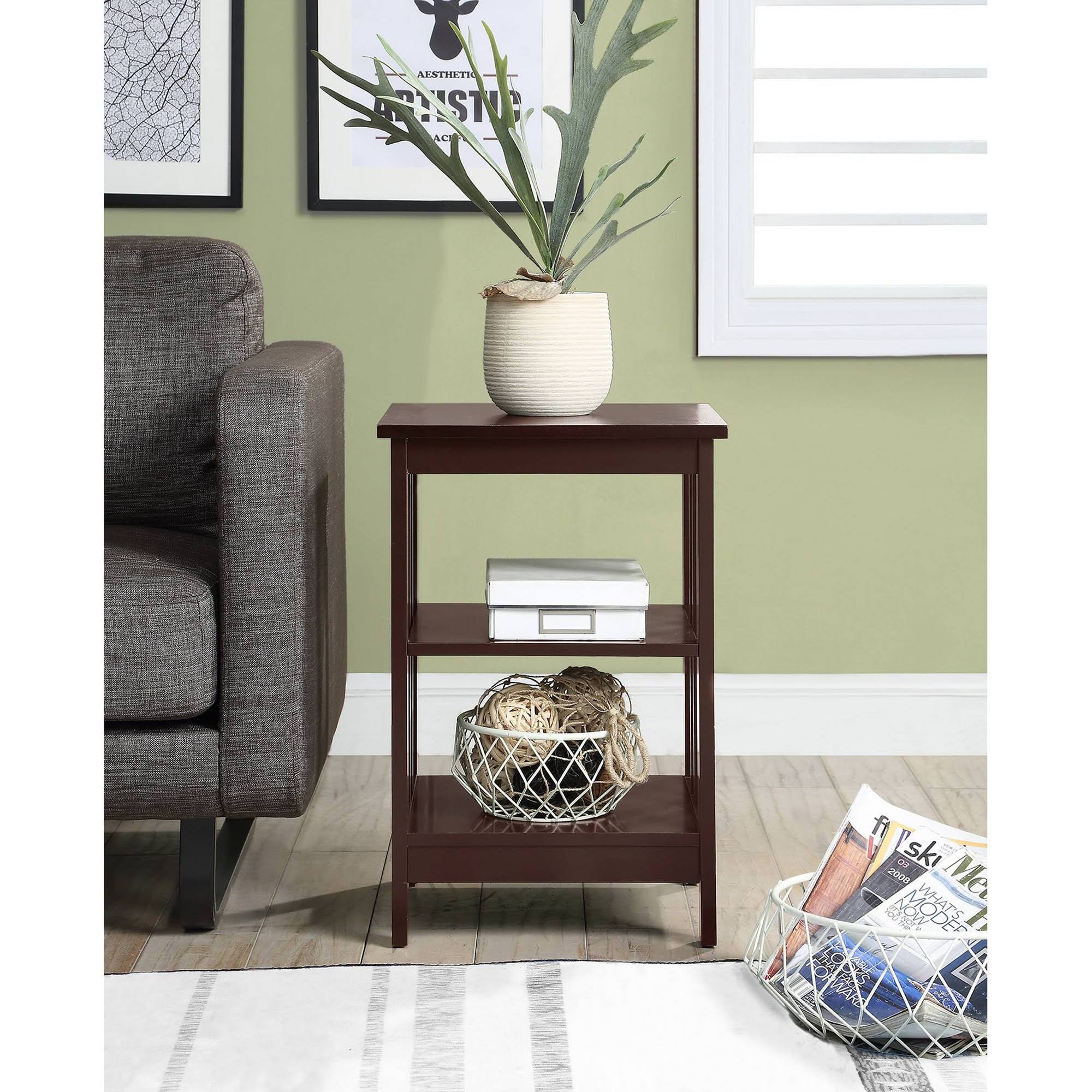 Espresso End Table F5764