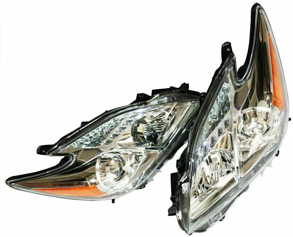 Halogen Headlights for 2010-2011 Toyota Prius (Passenger Side - 1pc) M38376