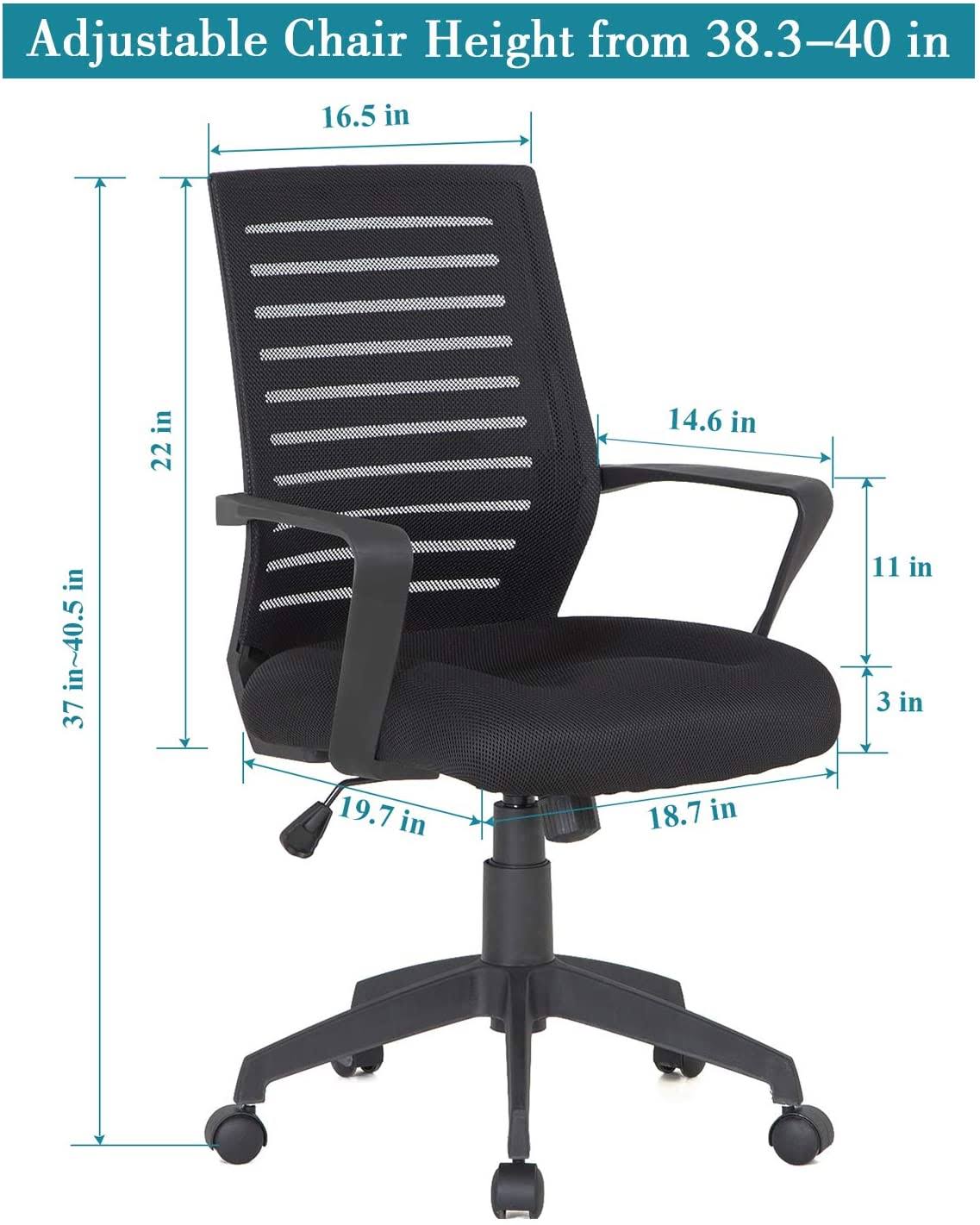 Black Mesh Desk Chair B912264
