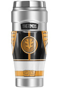 White Ranger Stainless Steel Travel Tumbler, Vacuum insulated, 16oz L82783