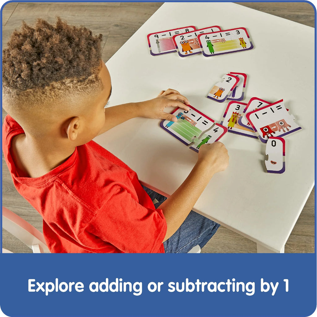 Numberblocks Adding and Subtracting Puzzle Set J825