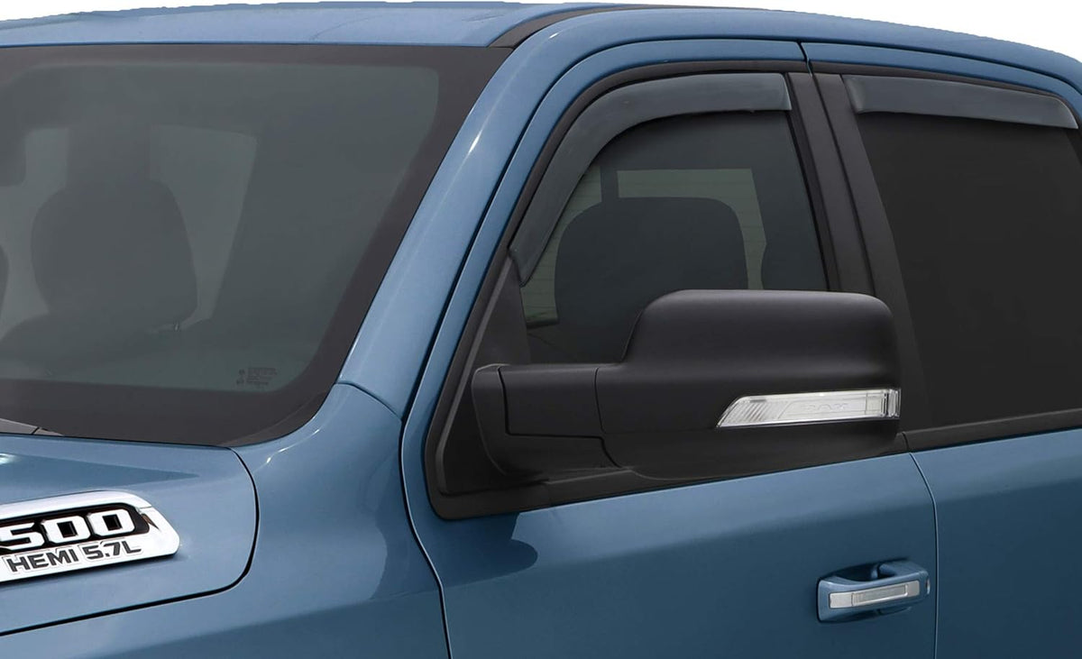 Smoke In-Channel Side Window Deflector 4 pc Set X66705