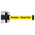 Chrome Belt Barrier Y2100