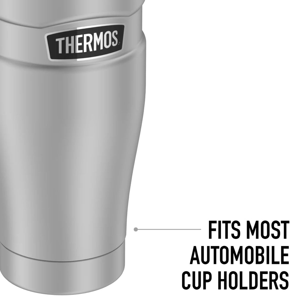White Ranger Stainless Steel Travel Tumbler, Vacuum insulated, 16oz L82783