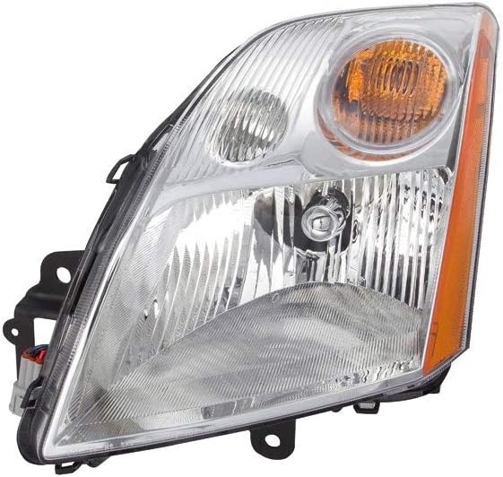 Headlight Assembly for Nissan Sentra 07-09 LH Driver Side M50046