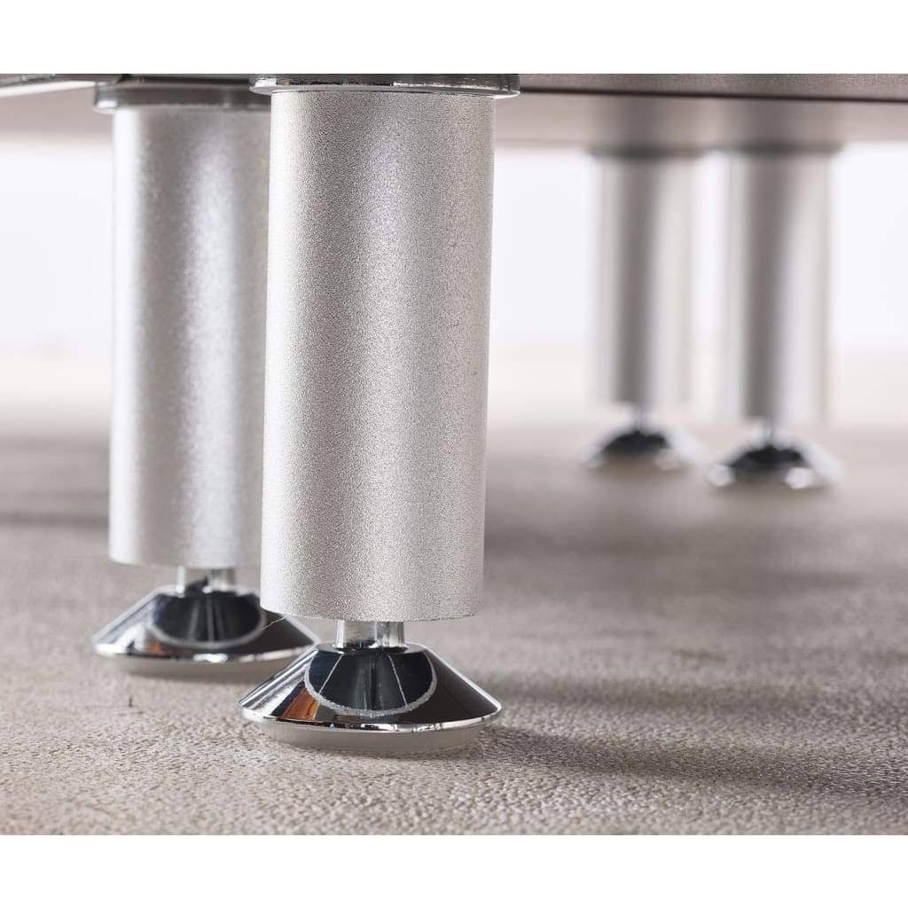 White Metallic Oversized 2-Door Base Cabinet M6848