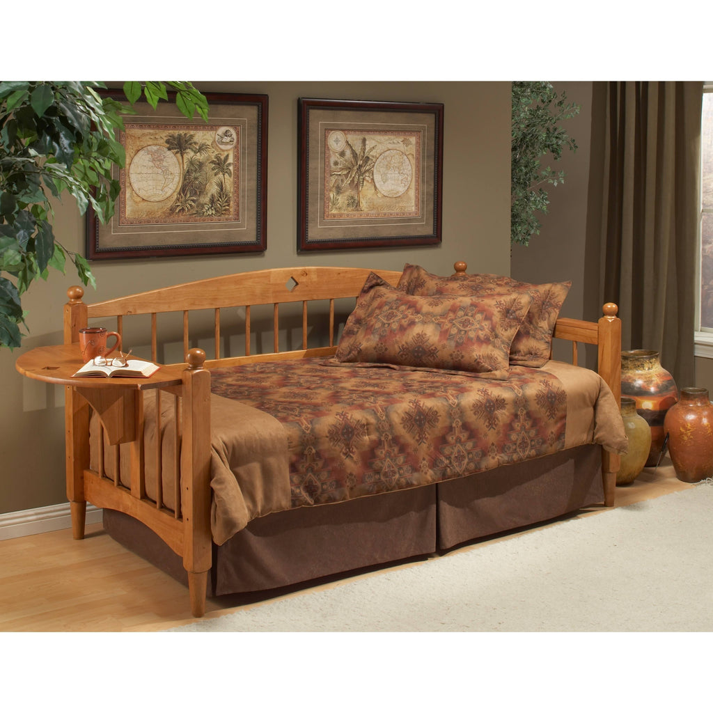 Medium Oak Daybed with Suspension Deck W42033