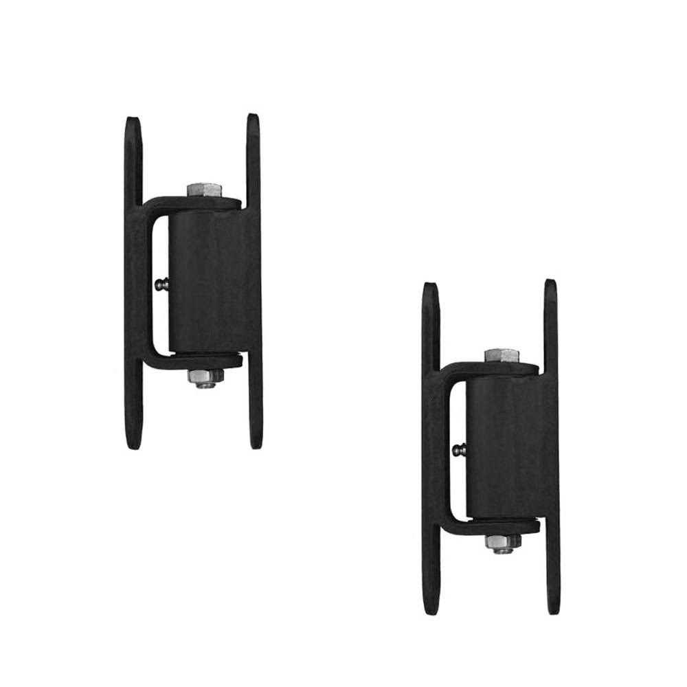 Black Powder Coat Hinge (Pair) Q40276