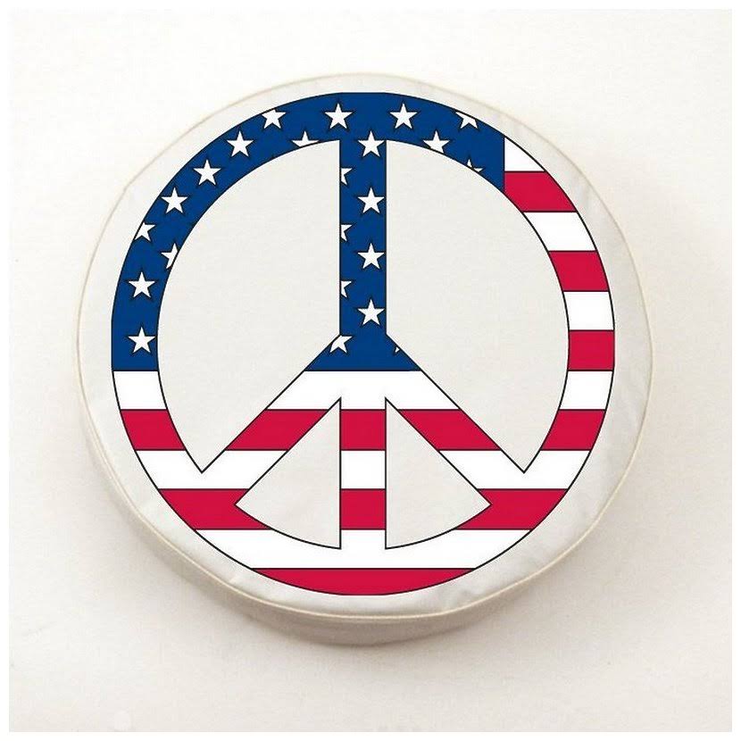 Peace Sign Tire Cover U650831