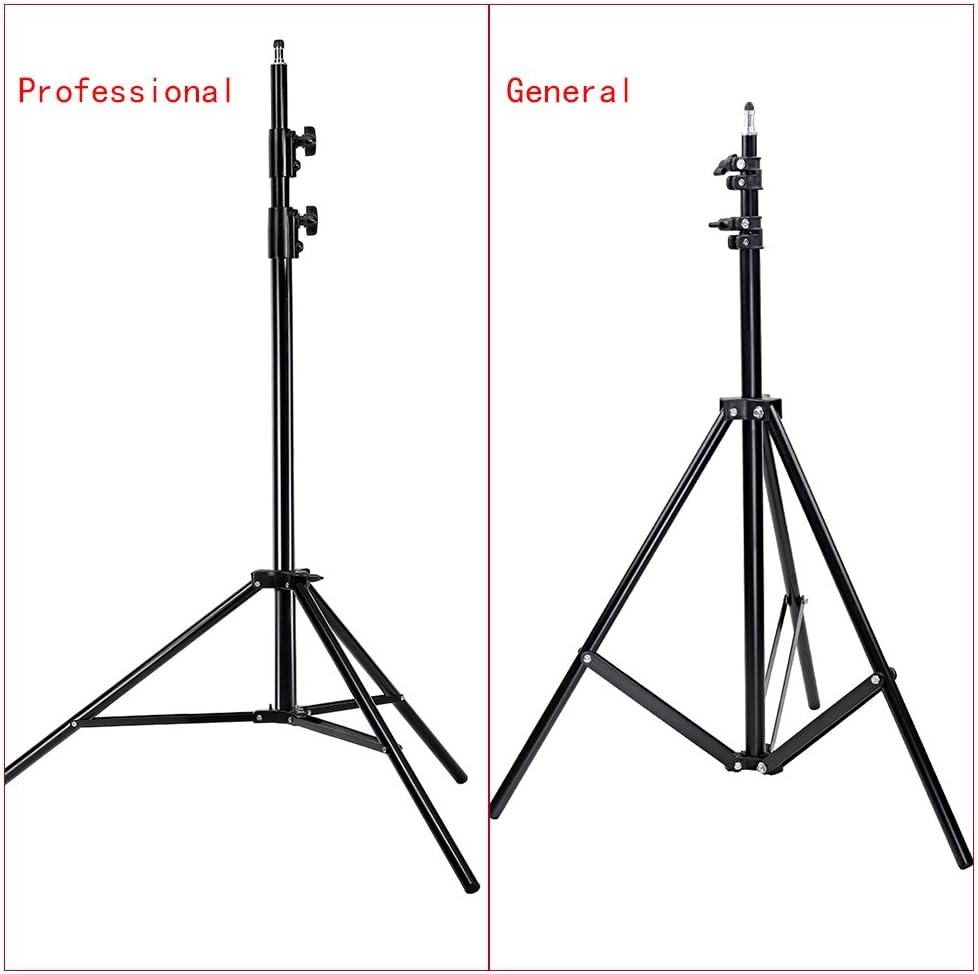 9 Feet Aluminum Alloy Light Stands Kit (2 Pieces) M740827