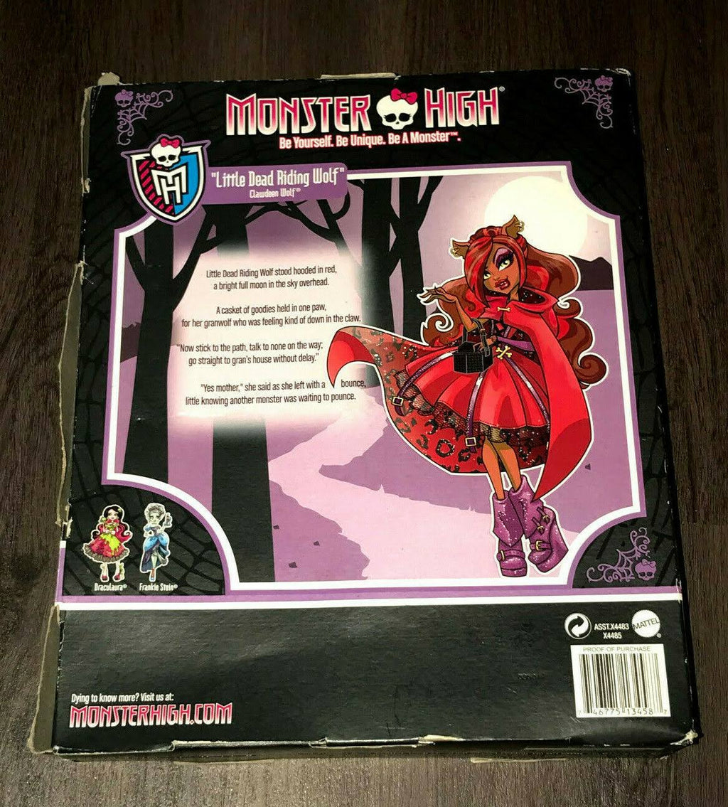 Little Dead Riding Wolf Clawdeen Doll S764947